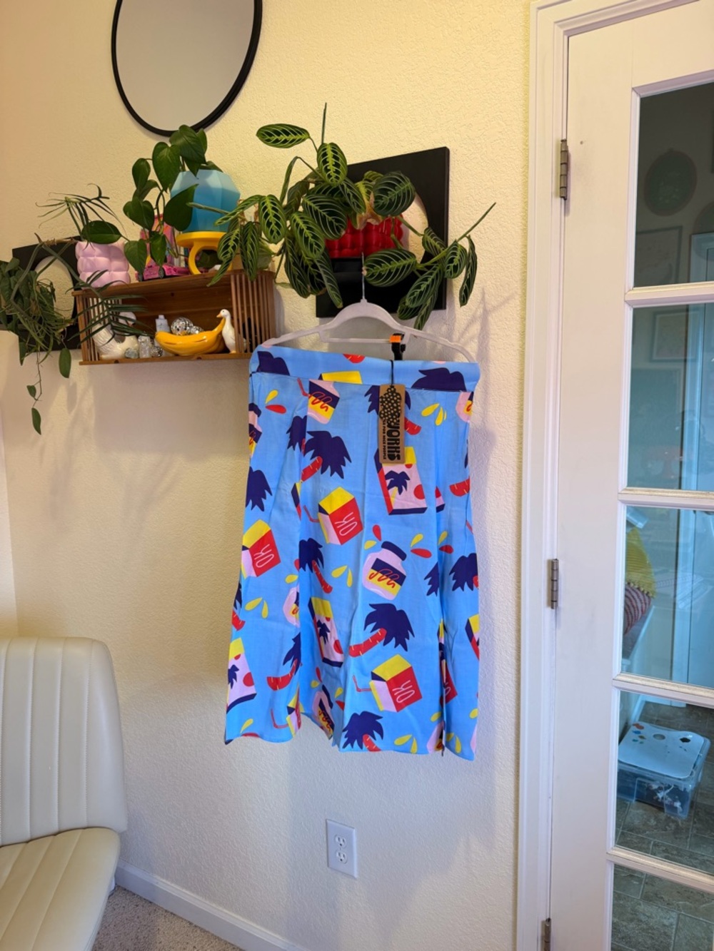 Nooworks - Slip Skirt in Snacks, L